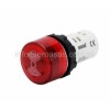 Зуммер моноблочный MB-ZS-220-IP40 220B AC с LED подсветкой красный 90db